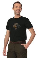 T-shirt myśliwski męski Tagart FNT Jamnik Black z nadrukiem. Czarne t-shirty męskie tagart, na lato, m, bez wzorów, z bawełny, bez kołnierzyka. Za 116.00 zł.