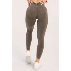 Legginsy fitness damskie Gym Glamour seamless deep push up. Niebieskie legginsy damskie GYM GLAMOUR, l, bez wzorów. Za 169.99 zł.