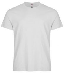 Clique Premium Long-T Długi T-shirt z bawełny – White. Białe t-shirty męskie CLIQUE, xl, bez wzorów, z bawełny, bez kołnierzyka. Za 108.05 zł.