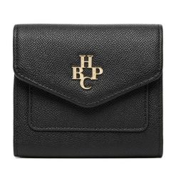 Portfel Beverly Hills Polo Club. Czarne portfele damskie Beverly Hills Polo Club, bez wzorów. Za 59.99 zł.