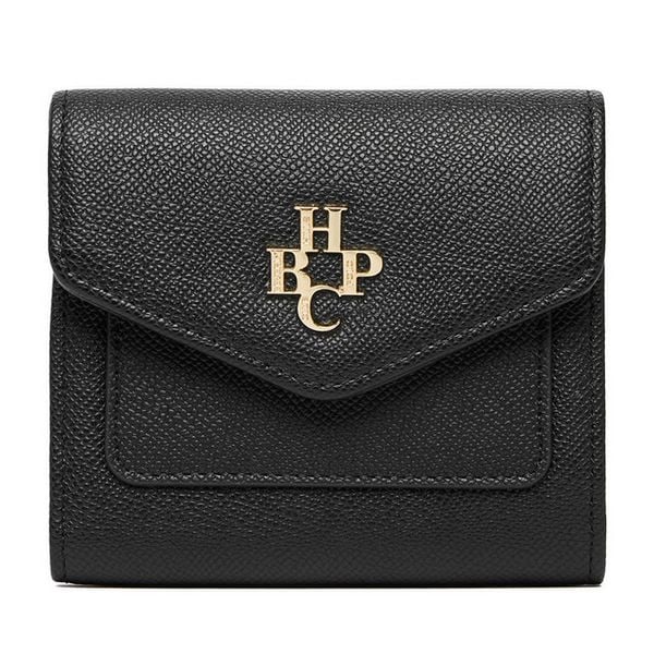 Portfel Beverly Hills Polo Club. Czarne portfele damskie Beverly Hills Polo Club, bez wzorów. Za 59.99 zł.