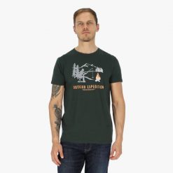 Koszulka do biegania męska Swedemount Forest Tee. T-shirty sportowe męskie SWEDEMOUNT, m, bez ramiączek, do biegania. Za 79.99 zł.