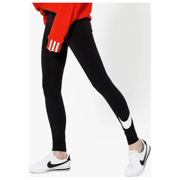 Nike Spodnie Club Legging Logo2 , czarny, rozmiar S. Czarne spodnie sportowe damskie Nike, s, z bawełny, na fitness i siłownię. Za 119.99 zł.