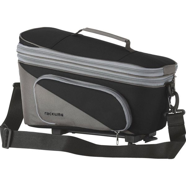 Systemowa torba rowerowa Talis Plus. Czarne torebki klasyczne damskie RACKTIME, bez wzorów, bez dodatków. Za 449.00 zł.