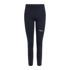 Legginsy do biegania męskie Saucony Bell Lap Tight. Czarne bielizna termoaktywna męska Saucony, m, bez wzorów. Za 259.99 zł.