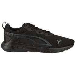 Buty Puma All-Day Active M 386269 01 czarne. Czarne buty sportowe na co dzień męskie z gumy, bez zapięcia, na fitness i siłownię. Za 361.18 zł.