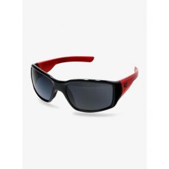 Okulary przeciwsłoneczne dla dzieci GOG Jungle - black/red/smoke. Czarne okulary przeciwsłoneczne dziecięce GOG. Za 85.99 zł.