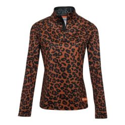 Bluza narciarska Damska Gareth & Lucas The One Hundred and Twenty-One. Brązowe bluzy bez kaptura damskie GARETH & LUCAS, z elastanu. Za 229.99 zł.