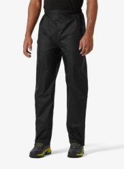 Spodnie z membraną męskie Helly Hansen Loke Pants 2.0. Czarne spodnie materiałowe męskie Helly Hansen, bez wzorów, z materiału. Za 449.00 zł.