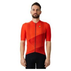 Koszulka rowerowa męska Alé Web. Czerwone t-shirty sportowe męskie ALÉ CYCLING, m, bez ramiączek, rowerowe. Za 299.99 zł.