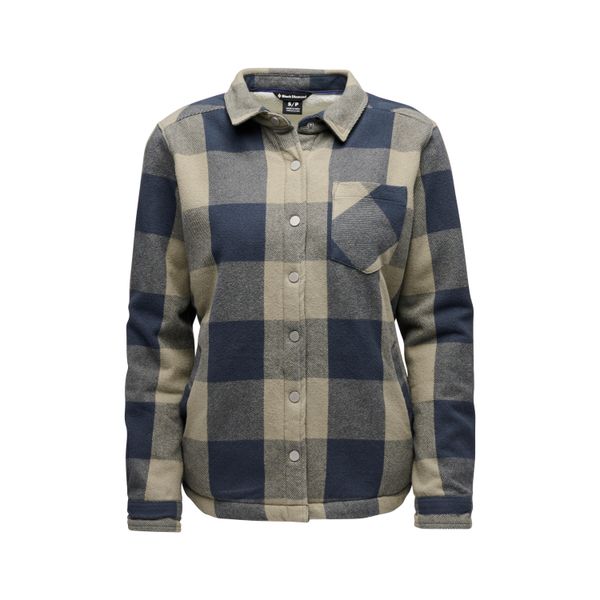 Bluzka damska Black Diamond Project Heavy Flannel. Niebieskie bluzki damskie Black Diamond, l, bez wzorów, z bawełny, bez kołnierzyka, bez ramiączek. Za 602.50 zł.