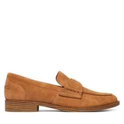 Lordsy Guess. Brązowe mokasyny damskie Guess. Za 584.99 zł.