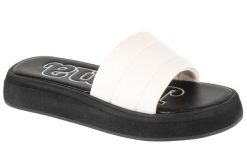 Klapki na basen damskie, S.Duna Lady 25 SDUNLS. Białe klapki damskie Joma, bez wzorów, z materiału, bez obcasa. Za 59.99 zł.