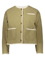 Scotch & Soda Dwustronna kurtka w kolorze zielono-kremowym rozmiar: L. Zielone kurtki damskie Scotch & Soda, l, bez wzorów, bez kaptura. Za 175.67 zł.