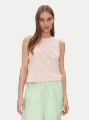 Adidas by Stella McCartney Top JI5177 Różowy Regular Fit. Czerwone topy damskie adidas by Stella McCartney, xs, bez wzorów, z bawełny, bez kołnierzyka. Za 169.99 zł.