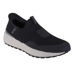 Buty sportowe Sneakersy męskie, Skechers Slip-ins RF: Bogdin - Arlett. Czarne buty sportowe na co dzień męskie Skechers, bez zapięcia, trekkingowe. Za 349.99 zł.