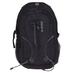 Plecak Hi-Tec Mandor. Czarne plecaki damskie Hi-tec, bez wzorów, z materiału, eleganckie. Za 104.99 zł.