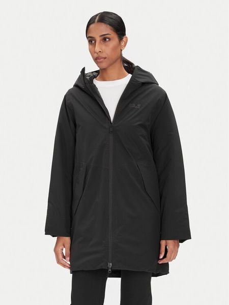 Jack Wolfskin Płaszcz zimowy Frost Haven A65091 Czarny Regular Fit. Czarne płaszcze damskie Jack Wolfskin, na zimę, xs, bez wzorów, z syntetyku. Za 1,199.00 zł.