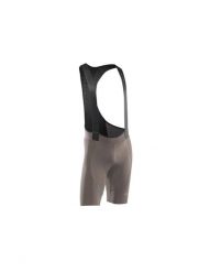 Spodenki rowerowe szosa gravel NORTHWAVE Fast Bib beżowy. Brązowe szorty męskie Northwave, z aplikacjami, z materiału. Za 479.99 zł.