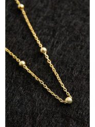 Lodie Silver Srebrny naszyjnik z elementami ozdobnymi - dł. 43 cm rozmiar: onesize. Szare naszyjniki damskie Lodie Silver, srebrne. Za 50.45 zł.