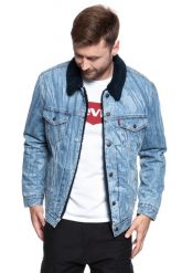 LEVI’S FRESH LEAVES JUSTIN TIMBERLAKE MĘSKA KURTKA JEANSOWA JEANS DŻINSOWA 163650098. Niebieskie kurtki męskie Levi's, na zimę, l, bez wzorów, z jeansu, bez kaptura. W wyprzedaży za 199.99 zł.