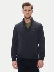 Aeronautica Militare Kurtka bomber 251AB2210CT3264 Granatowy Regular Fit. Niebieskie kurtki męskie AERONAUTICA MILITARE, m, bez wzorów, z syntetyku, bez kaptura. Za 629.99 zł.