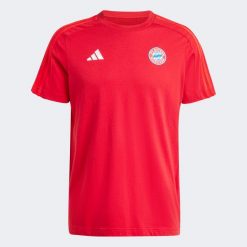 Koszulka piłkarska ADIDAS Bayern Monachium 25-26. Bluzki damskie Adidas, l, bez wzorów, prążkowane, sportowe, bez kołnierzyka, bez ramiączek. Za 139.99 zł.