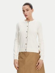 Barbour Kardigan Bredona LKN1008WH71 Écru Regular Fit. Kardigany damskie Barbour, bez wzorów, z bawełny. Za 309.99 zł.