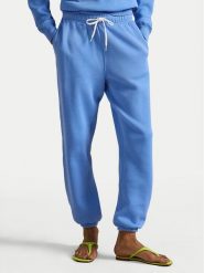 Polo Ralph Lauren Spodnie dresowe 211971700505 Błękitny Tapered Fit. Niebieskie spodnie dresowe damskie Polo Ralph Lauren, s, bez wzorów, z bawełny. Za 729.99 zł.
