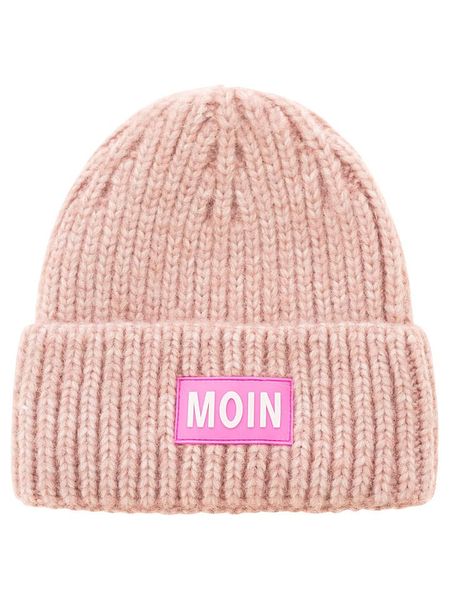 Zwillingsherz Czapka w kolorze jasnoróżowym rozmiar: onesize. Różowe czapki zimowe damskie Zwillingsherz, z wełny. Za 91.12 zł.