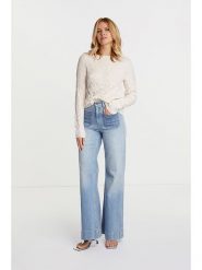 Rich & Royal Koszulka w kolorze białym rozmiar: M. Białe bluzki damskie Rich & Royal, m, bez wzorów, bez kołnierzyka. Za 113.10 zł.