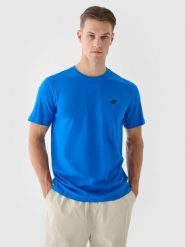 4F T-shirt regular gładki (3-pack) męski - multikolor 3XL. T-shirty męskie 4f, m, bez wzorów, z bawełny, bez kołnierzyka. Za 89.99 zł.