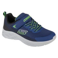 Tenisówki Skechers Model 403924l Kolor Niebieski. Niebieskie trampki i tenisówki damskie Skechers, bez wzorów, z materiału. Za 149.99 zł.