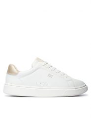 Tommy Hilfiger Sneakersy T3A9-35073-1355X048 S Biały. Białe buty sportowe dziewczęce Tommy Hilfiger, bez wzorów, ze skóry, bez zapięcia. Za 304.99 zł.