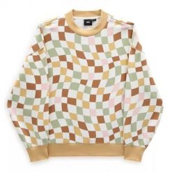 Bluza sportowa damska Vans Club Slouchy Crew. Bluzy bez kaptura damskie Vans, xs. Za 434.00 zł.