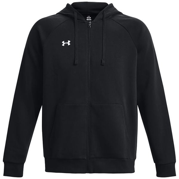 Bluza sportowa męska Under Armour B23511. Czarne bluzy sportowe męskie Under Armour, bez wzorów, z bawełny, klasyczne, bez kołnierzyka, bez ramiączek. Za 312.40 zł.