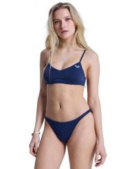 Dół bikini dla Kobiety ROXY SHINE Niebieski. Niebieskie bikini damskie Roxy, bez wzorów. Za 149.99 zł.