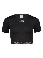 The North Face Koszulka sportowa w kolorze czarnym rozmiar: S/M. Czarne bluzki sportowe damskie The North Face, m, bez kołnierzyka, bez ramiączek. Za 96.60 zł.