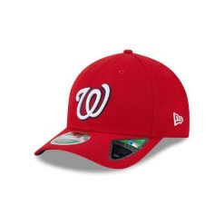 Czapka baseballowa 9forty MLB Washington Nationals PLYR REP MC OTC. Czerwone czapki męskie New Era, bez wzorów, casualowe. Za 184.00 zł.