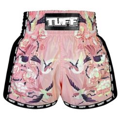 Spodenki treningowe TUFF Pink Birds and Roses. Czerwone szorty damskie TUFF, bez wzorów, sportowe. Za 149.00 zł.