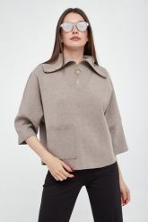 Sweter damski JOSEPH RIBKOFF. Swetry klasyczne damskie Joseph Ribkoff, m, bez kołnierzyka. W wyprzedaży za 495.20 zł.