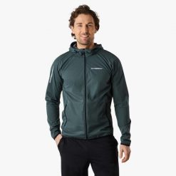 Kurtka do biegania męska Swedemount Ultra Light Running Jacket wiatroszczelna. Czarne kurtki treningowe męskie SWEDEMOUNT, m, bez wzorów, z materiału, do biegania. Za 329.99 zł.