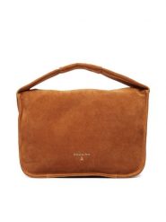 Patrizia Pepe Torebka 8B0314/L152-brB878 Brązowy. Brązowe torebki klasyczne damskie Patrizia Pepe, bez wzorów, ze skóry, bez dodatków. Za 1,179.00 zł.