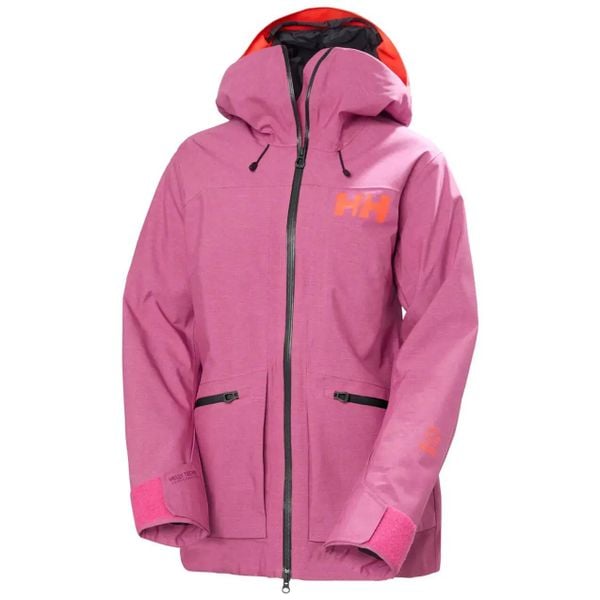 Damska kurtka narciarska Helly Hansen Powderqueen 3.0. Fioletowe kurtki narciarskie i snowboardowe damskie Helly Hansen, l, bez wzorów, z poliamidu, bez kaptura, narciarskie, primaloft. Za 1,568.50 zł.