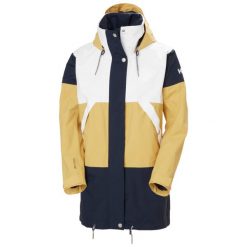 Damska kurtka wodoodporna Helly Hansen Koster All-Weather. Brązowe kurtki damskie Helly Hansen, bez kaptura. Za 878.00 zł.