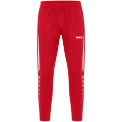 Spodnie dresowe polyesterowe Jako Power. Białe spodnie sportowe damskie Jako, xl, z dresówki, na fitness i siłownię. Za 153.51 zł.