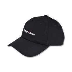 Damska Czapka z daszkiem bejsbolówka Hilfiger Tommy Jeans Sport - AW0AWI4596 0GJ. Czarne czapki z daszkiem damskie Tommy Hilfiger, bez wzorów, z jeansu. Za 129.00 zł.