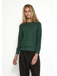 Peppercorn Sweter w kolorze zielonym rozmiar: XL. Zielone swetry klasyczne damskie Peppercorn, xl, bez kołnierzyka. Za 174.95 zł.