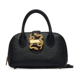 Torebka Just Cavalli. Czarne torebki klasyczne damskie Just Cavalli, bez wzorów, bez dodatków. Za 829.99 zł.