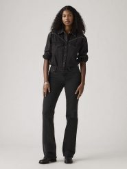 Levi's Dżinsy - Bootcut fit - w kolorze czarnym rozmiar: W25/L30. Czarne jeansy damskie Levi's. Za 170.47 zł.